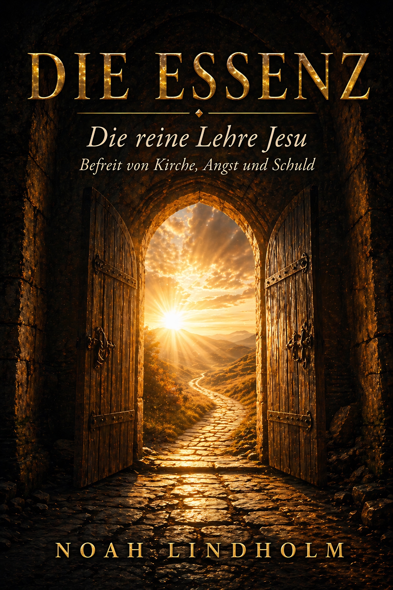 Buchcover Die Essenz von Noah Lindholm, Sachbuch über die reine Lehre Jesu