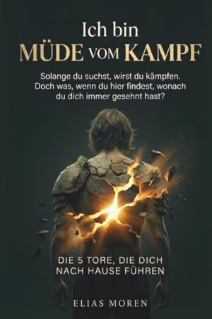 Ich bin müde vom Kampf – Buchcover von Elias Moren