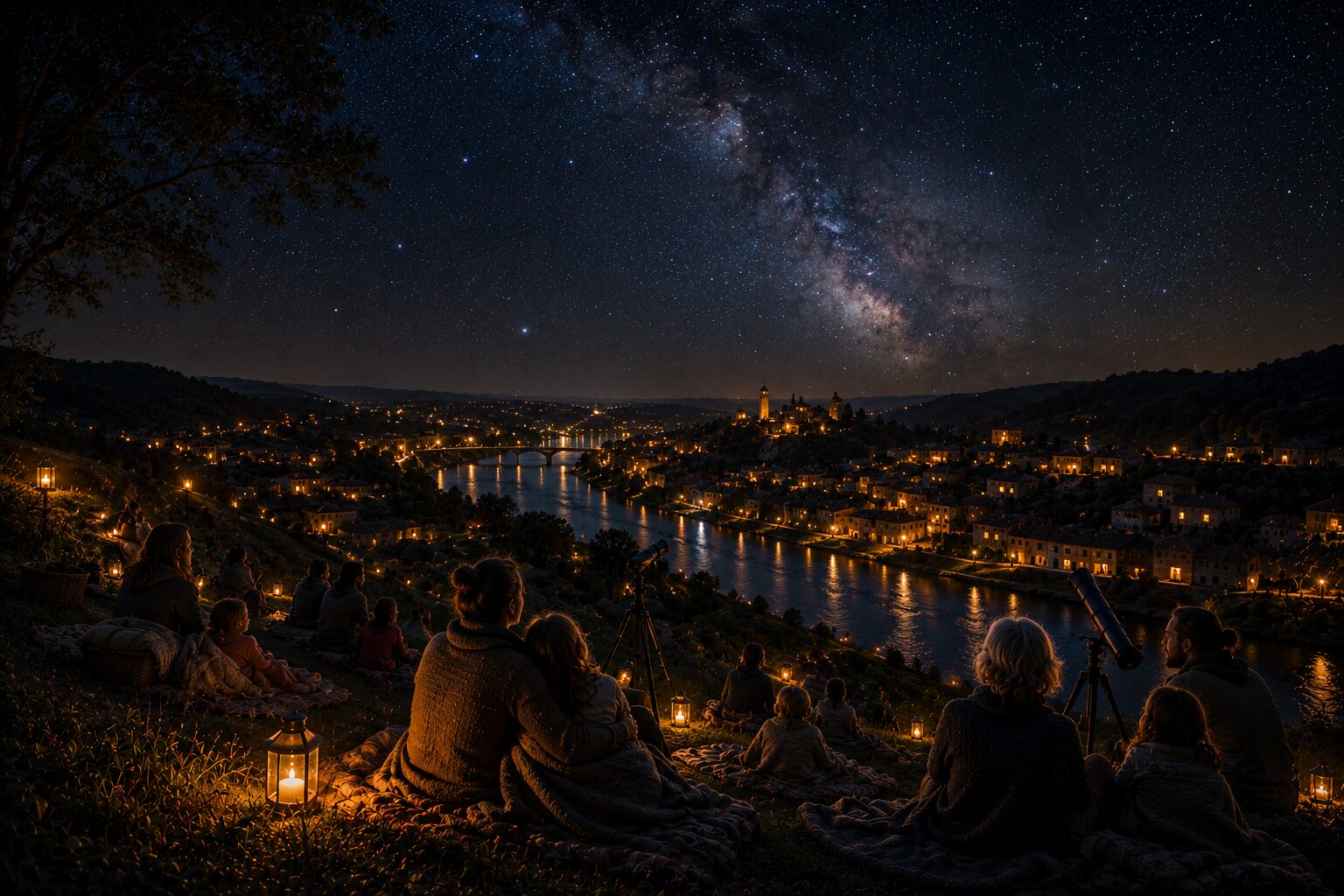 Hoffnung bei Nacht