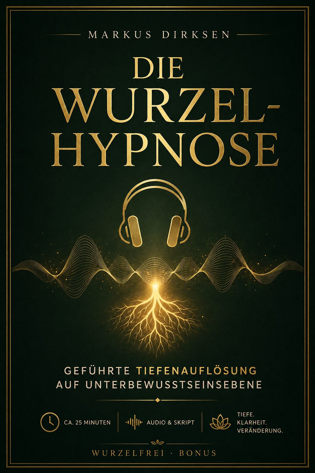Die geführte Wurzel-Hypnose: Tiefenauflösung auf Unterbewusstseinsebene, ca. 30 Minuten